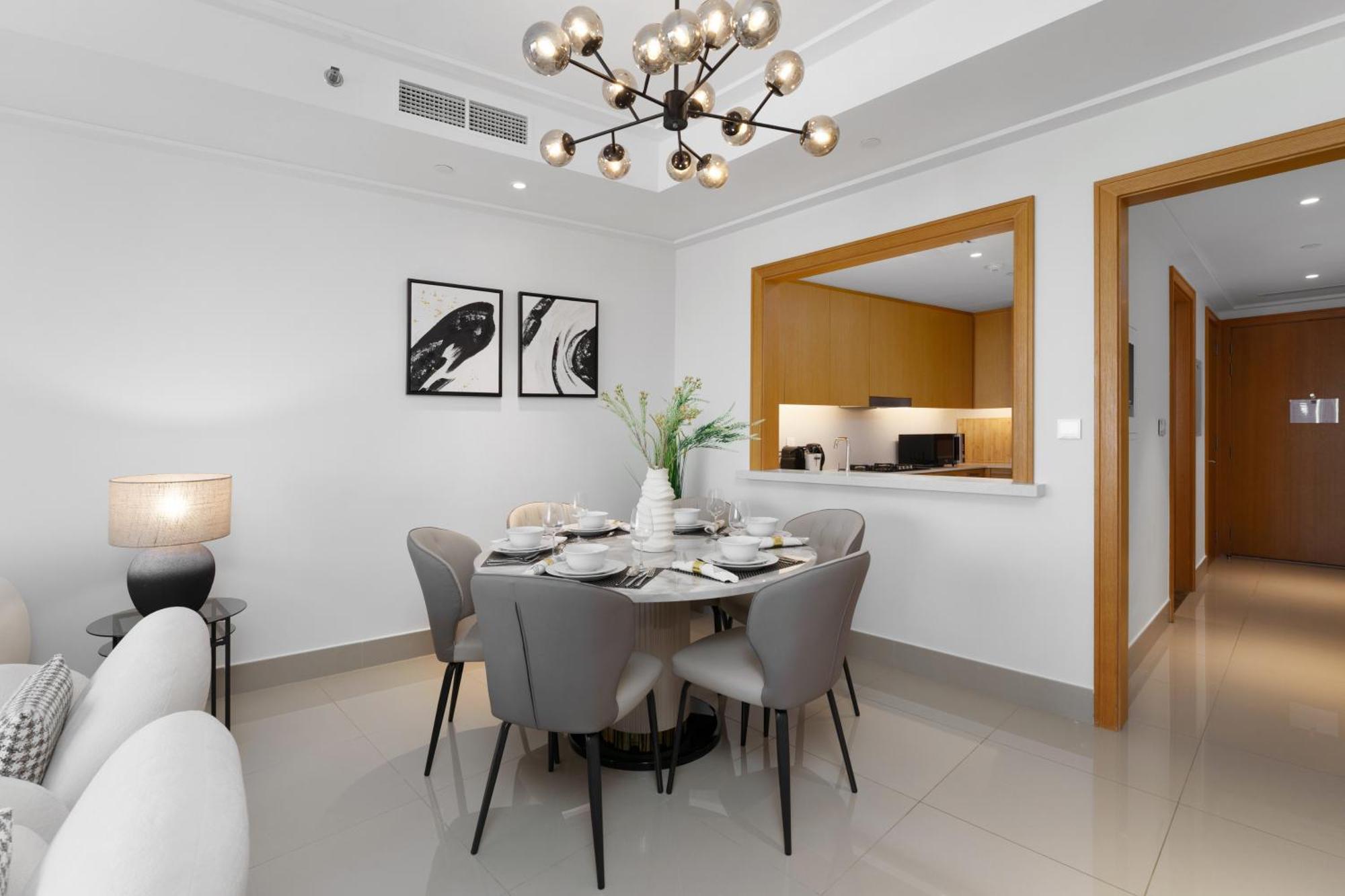 Maison Privee - Ultimate Living With Front-Row Views Of Burj Khalifa & Dubai Fountains ภายนอก รูปภาพ