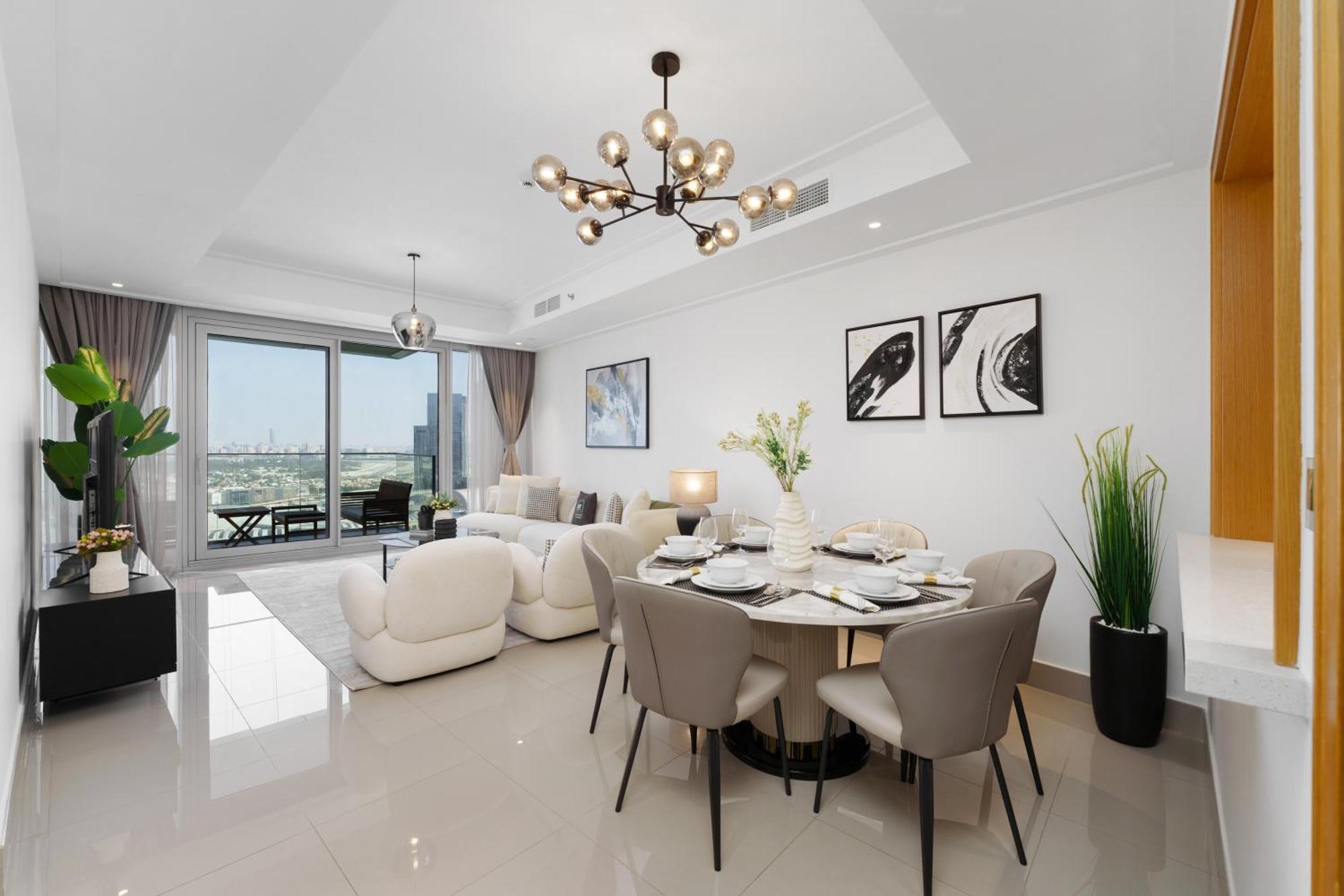 Maison Privee - Ultimate Living With Front-Row Views Of Burj Khalifa & Dubai Fountains ภายนอก รูปภาพ